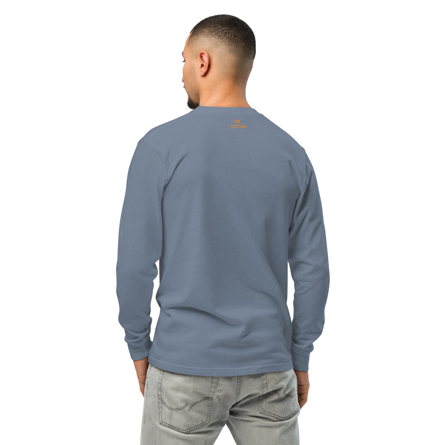 Heavyweight Unisex long-sleeve shirt , Pure Egyptian cotton