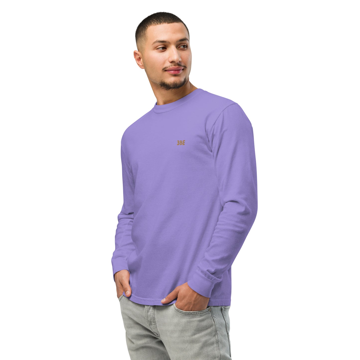 Heavyweight Unisex long-sleeve shirt , Pure Egyptian cotton