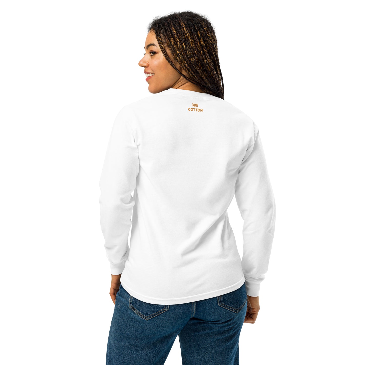 Heavyweight Unisex long-sleeve shirt , Pure Egyptian cotton