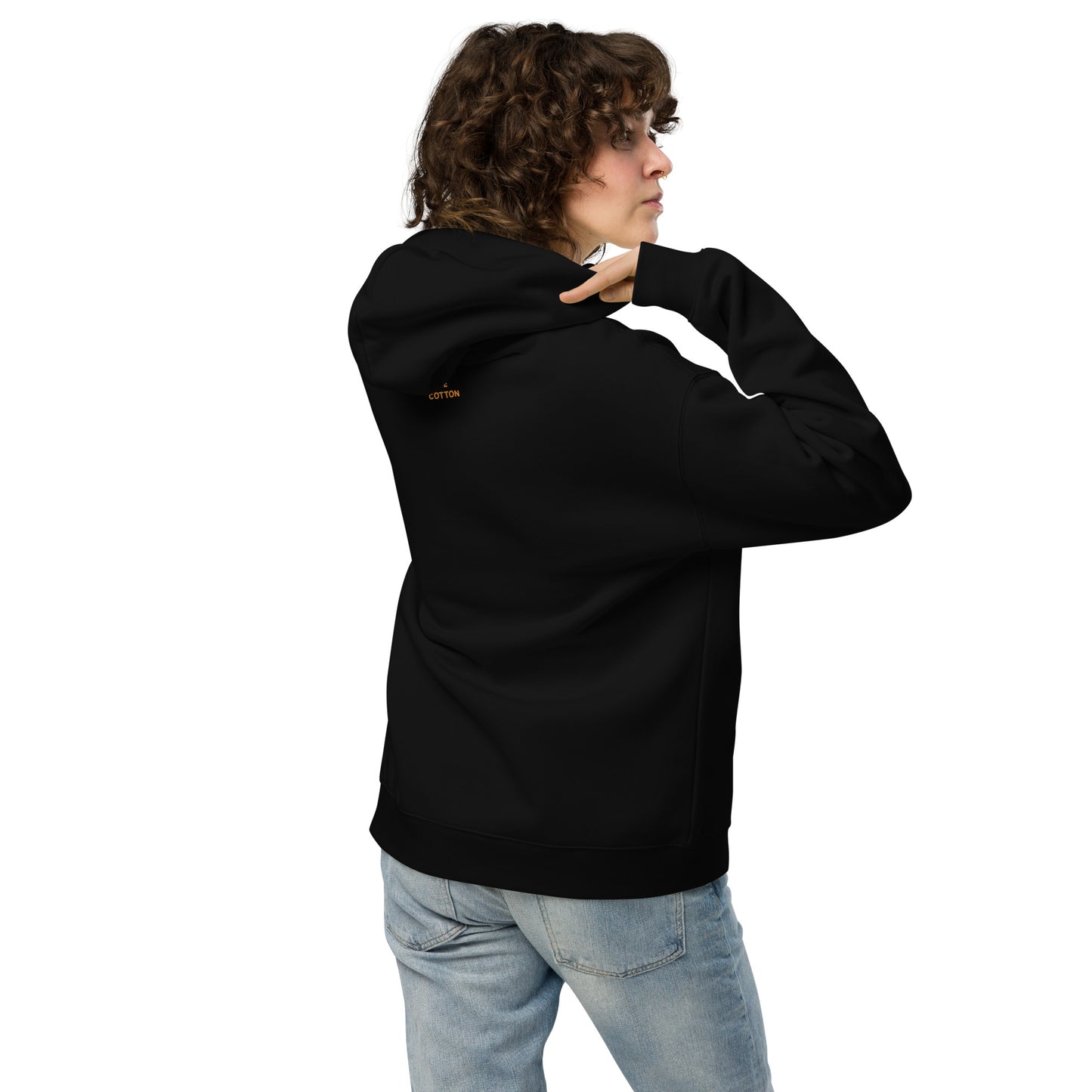 Unisex oversized hoodie, Pure Egyptian cotton