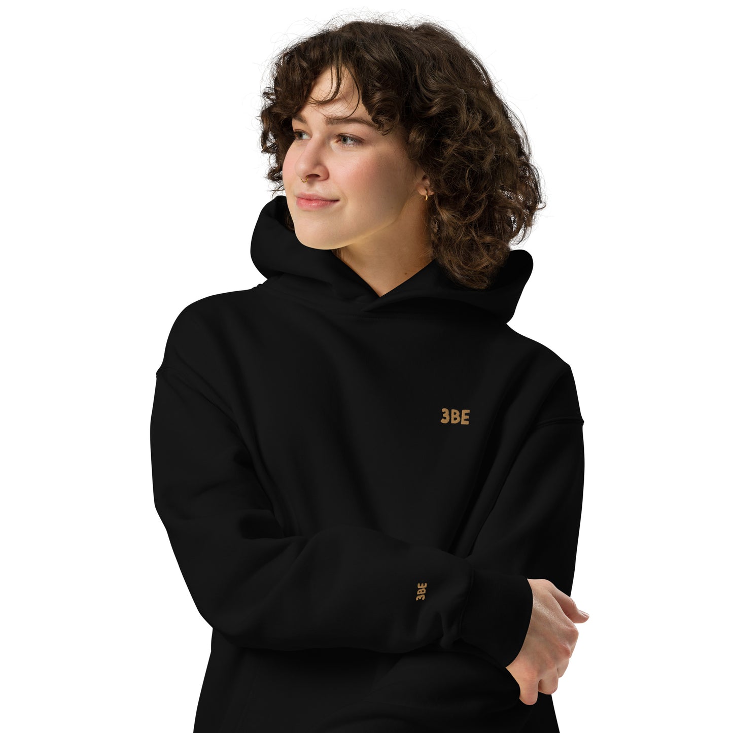 Unisex oversized hoodie, Pure Egyptian cotton