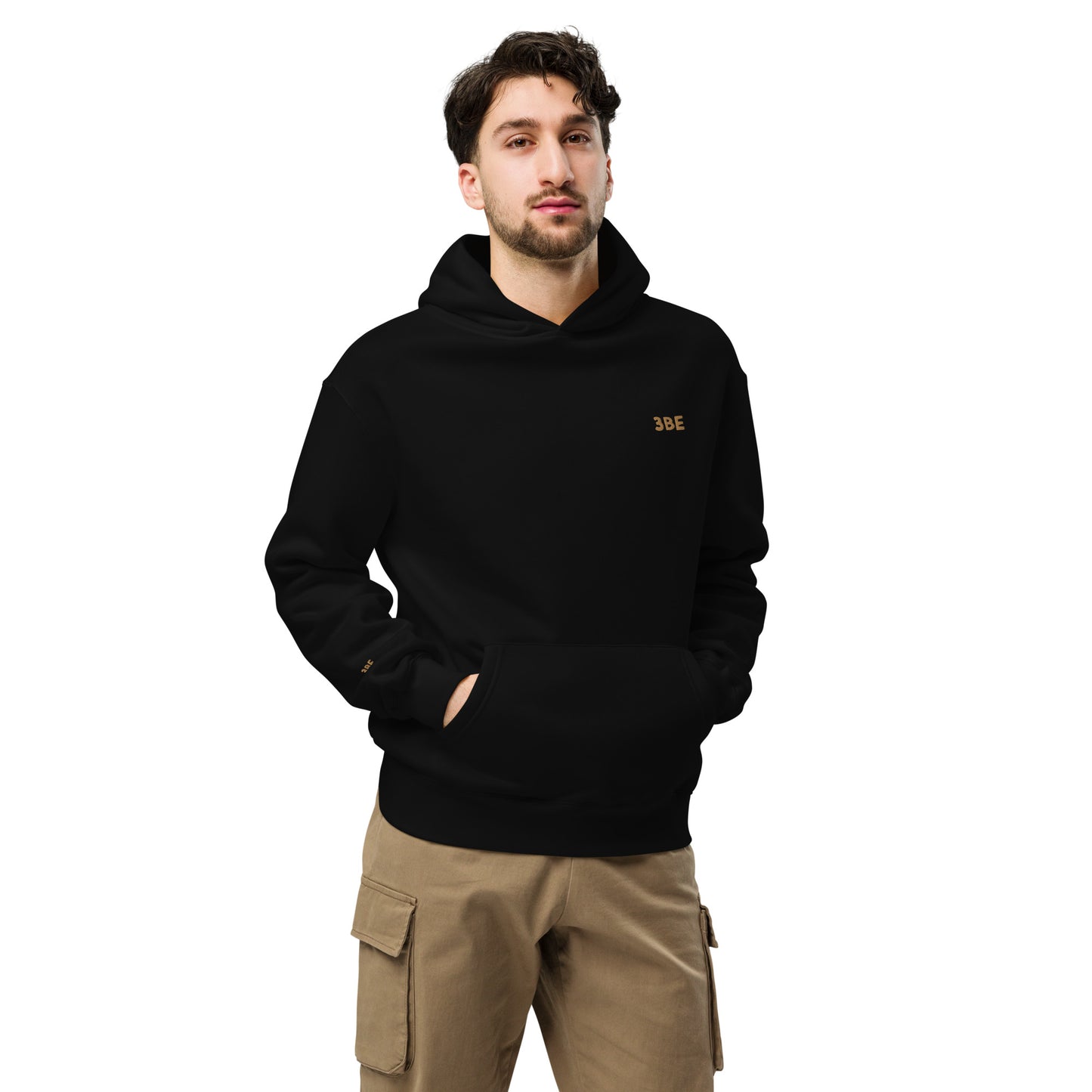 Unisex oversized hoodie, Pure Egyptian cotton