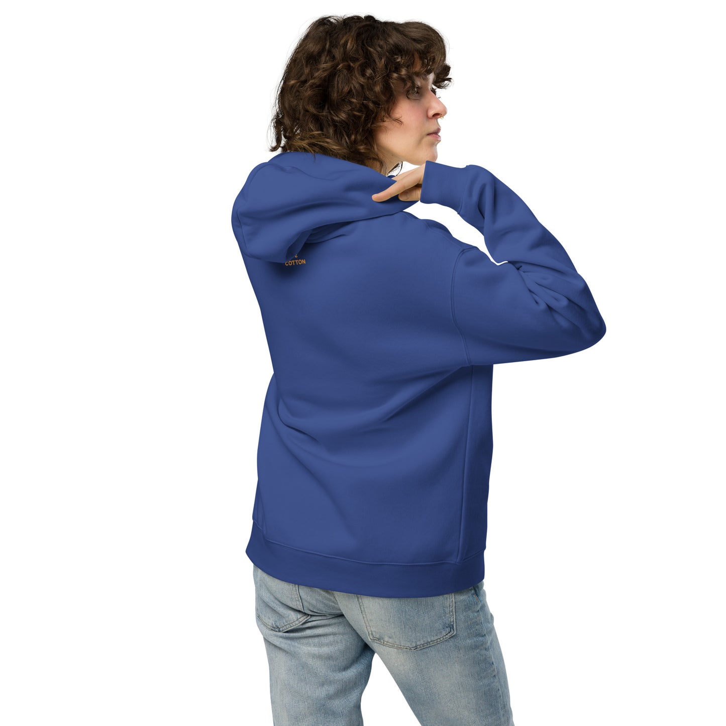 Unisex oversized hoodie, Pure Egyptian cotton