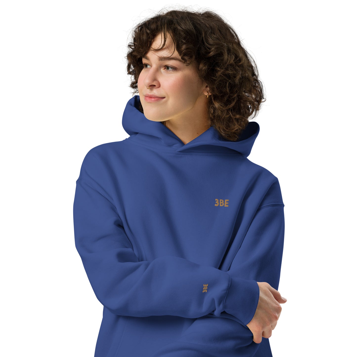 Unisex oversized hoodie, Pure Egyptian cotton