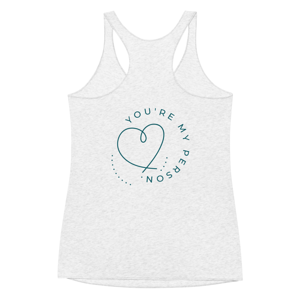 Women's Racerback Tank, pure Egyptian Cotton