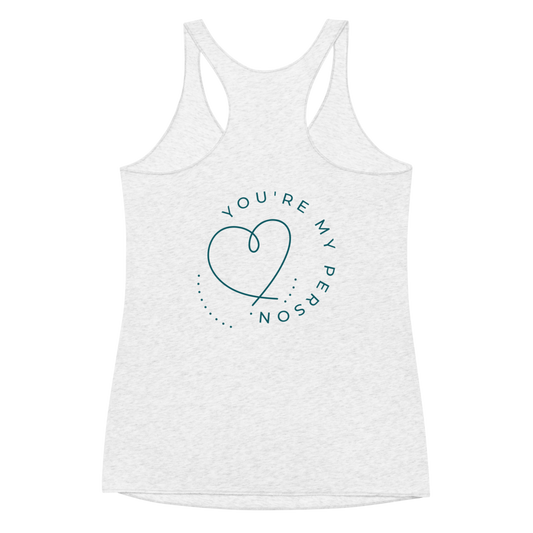 Women's Racerback Tank, pure Egyptian Cotton