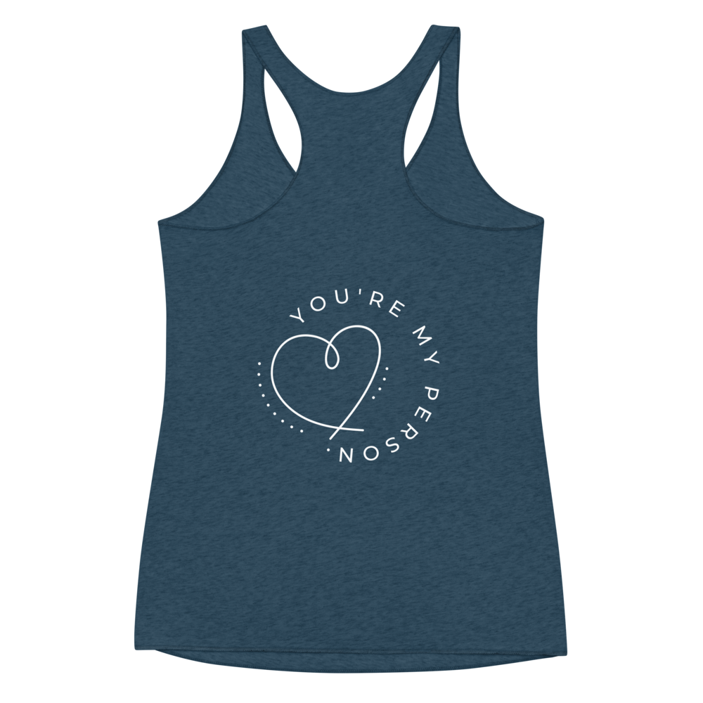 Women's Racerback Tank, pure Egyptian Cotton