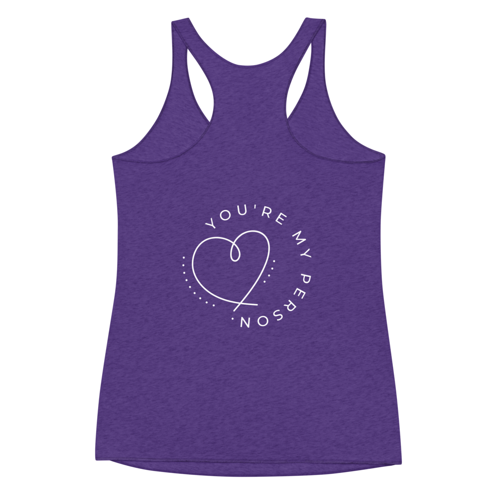 Women's Racerback Tank, pure Egyptian Cotton