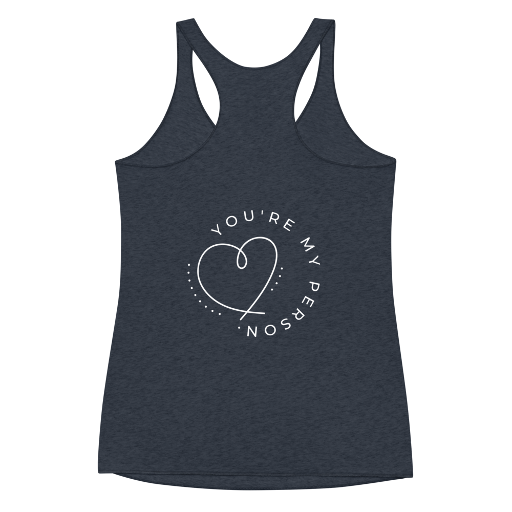 Women's Racerback Tank, pure Egyptian Cotton