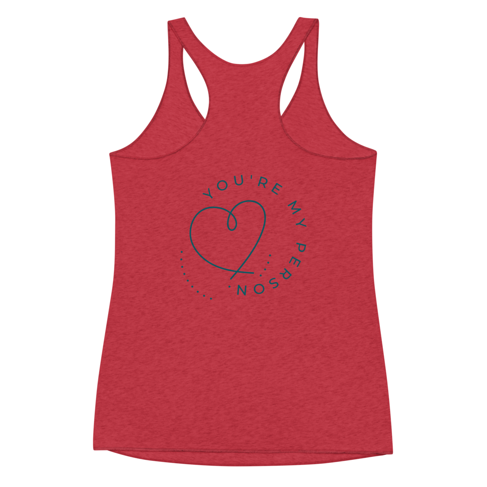 Women's Racerback Tank, pure Egyptian Cotton